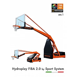 Prenosný basketbalový kôš HYDROPLAY FIBA 2.0