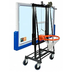 Vozík na basketbalové dosky