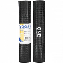 Podložka pro jógu ONE Fitness YM02 černá