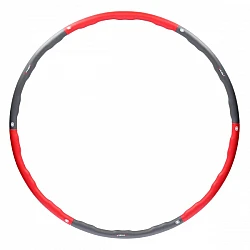 Hula hoop obruč HMS HHP002 červená, 100 cm