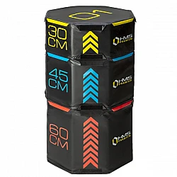 Sada osmihranných Plyo boxů HMS Premium PYOBS01