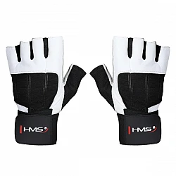 Fitness rukavice HMS RST04 bílé
