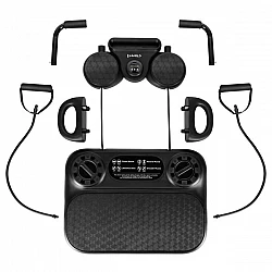 Multifunkční tréninková deska na kliky a břicho s expandéry HMS DBP01