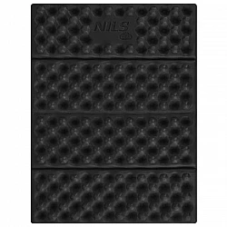 Skládací pěnové sedátko s reflexní vrstvou NILS Camp NC17105 černé