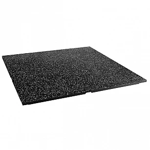 Gumová fitness podlaha HMS POS25 černá / bílá