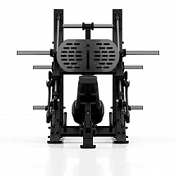Posilňovací stroj na nohy Leg press vertikálny