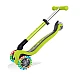 Globber Foldable Lights Lime Green Jr 437-106
