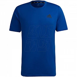 Tričko adidas Aeroready Des M GR0518