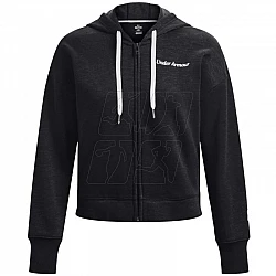 Under Armour Essential Fleece Script FZ Hoodie W 1374106-001