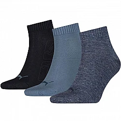 Ponožky Puma Unisex Quarter Plain 3 pary 271080001 460