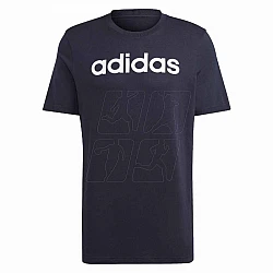 Tričko adidas Essentials Single Jersey Linear Embroidered Logo Tee M IC9275