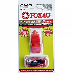 Píšťalka Fox 40 CMG Classic Safety + sznurek 9603-0108 czerwony