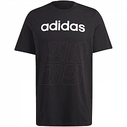 Tričko adidas Essentials Single Jersey Linear Embroidered Logo Tee M IC9274