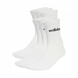 Ponožky adidas Linear Crew Socks Cushioned 6 Par JL6096