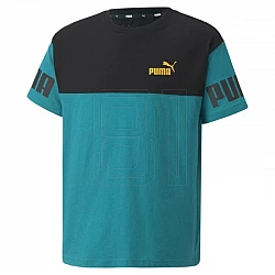 Tričko Puma Power Colorblock Jr 670097 27