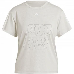 Tričko adidas Aeroready Train Essentials 3-Stripes Tee W HZ5681