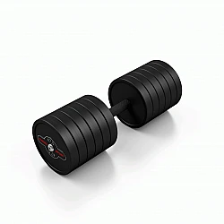 Profesionálna pogumovaná jednoručka 47,5 kg - Marbo Sport