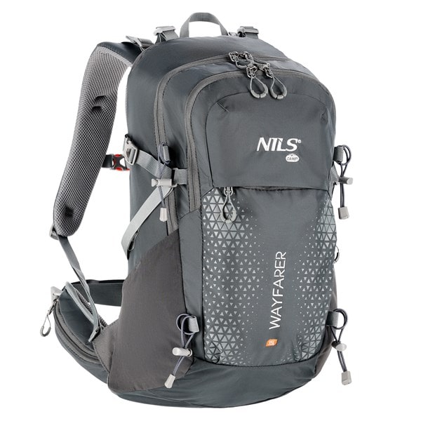 Turistický batoh NILS Camp NC1925 Wayfarer 35L šedý