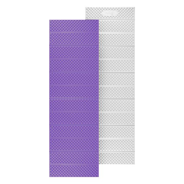 Skládací pěnová karimatka NILS Camp NC1768 s reflexní vrstvou fialová