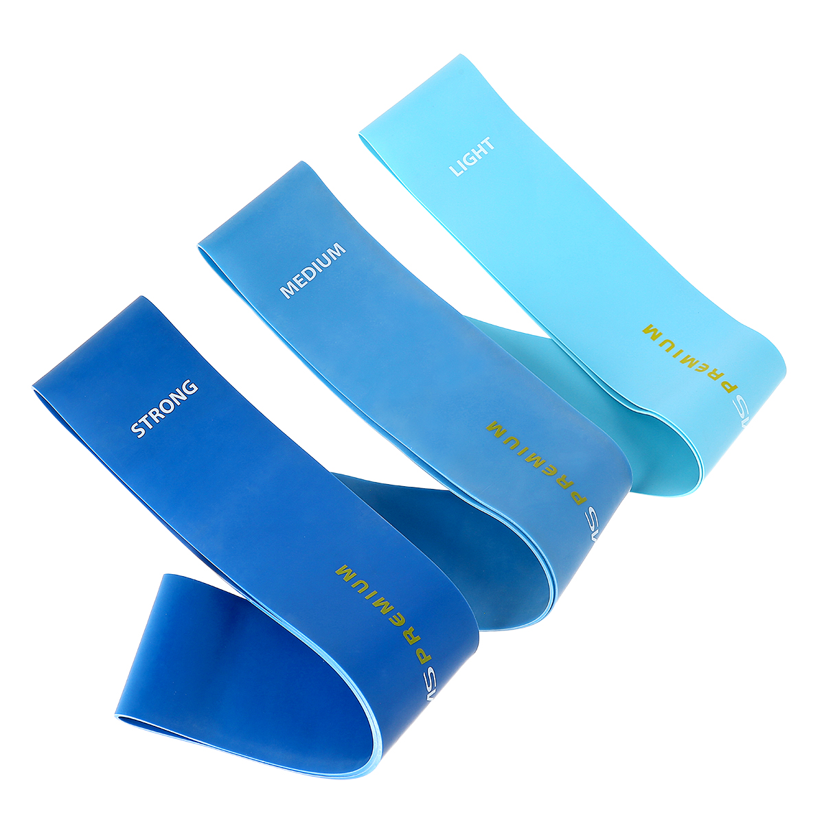 Sada fitness gum HMS Premium GU04 PRO II Set