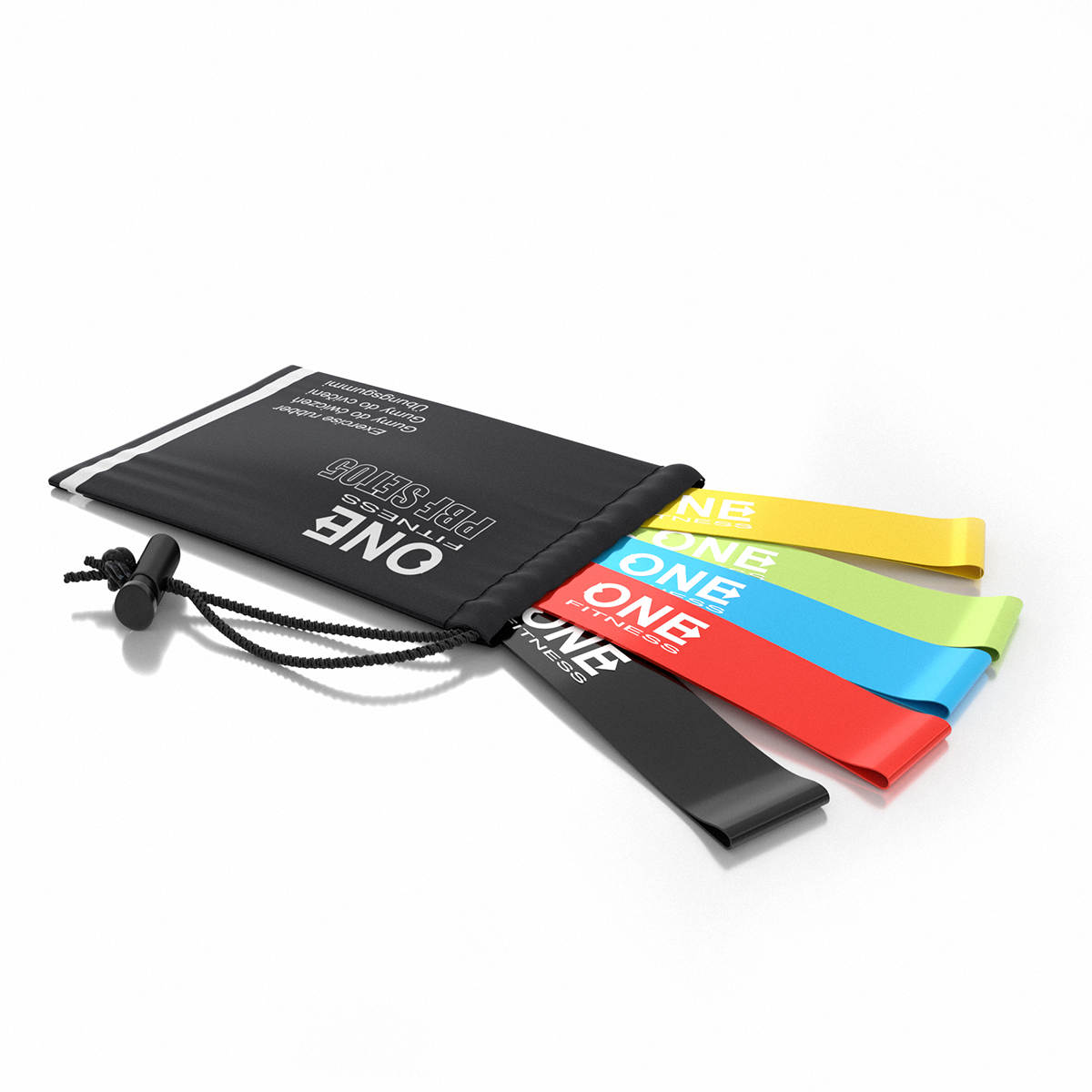 Sada odporových gum ONE Fitness PBF SET05