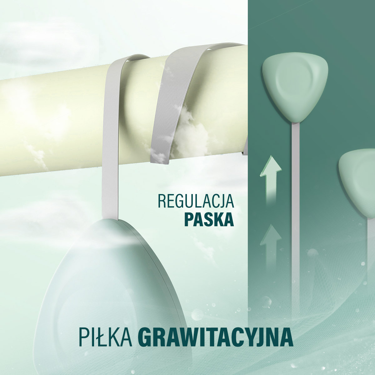 Masážní hula hoop HMS HHM14 se závažím a počítadlem zelená