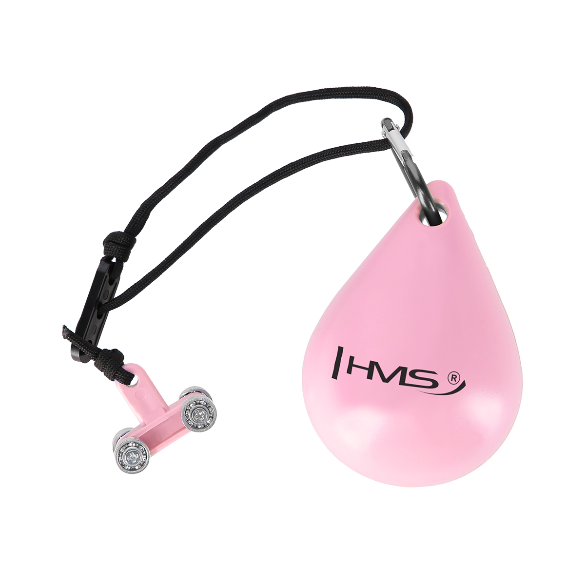 Masážní hula hoop HMS HHW02 se závažím růžová