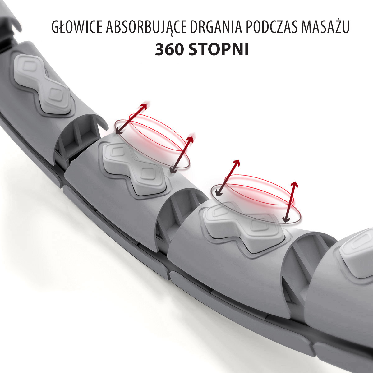 Sada masážní hula hoop HMS HHW06 černá se závažím a počítadlem a zeštíhlujícího pásu BR163 plus size