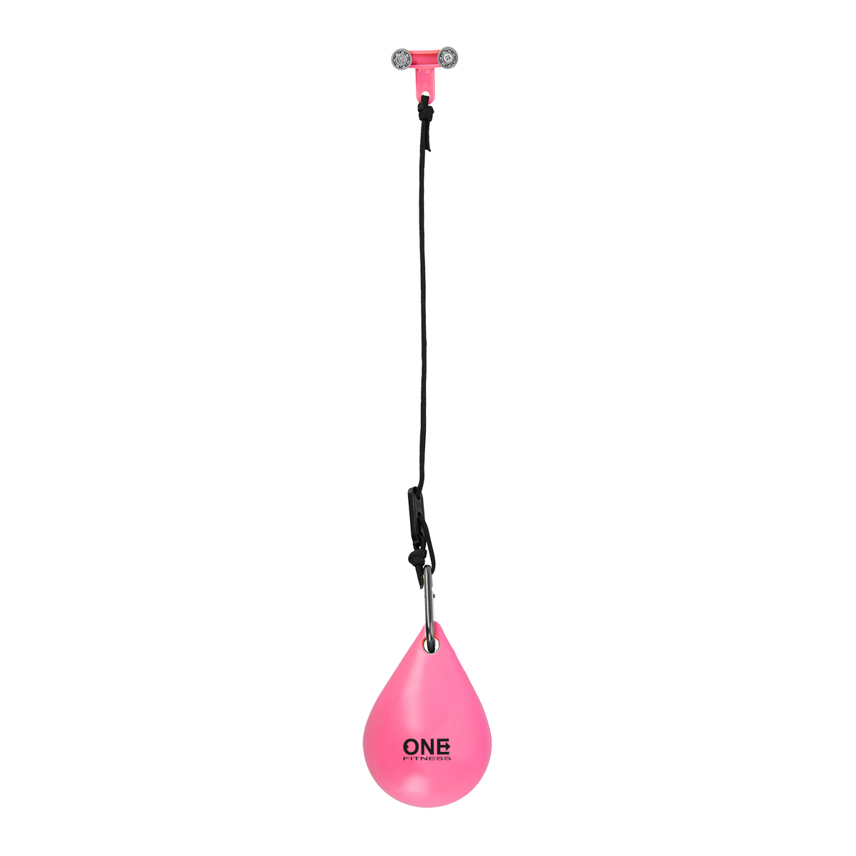 Masážní hula hoop ONE Fitness OHA02 se závažím růžová