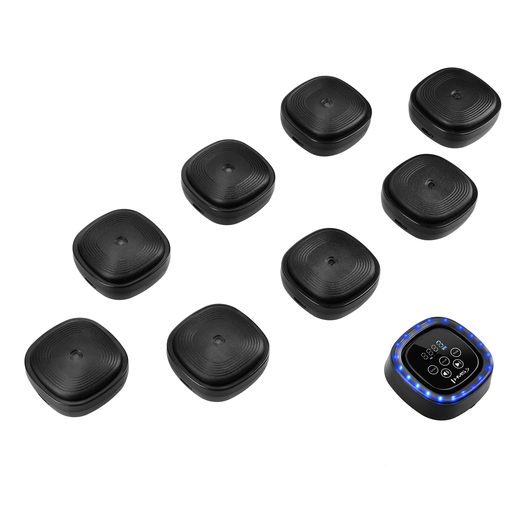 Elektronický modulární boxerský terč HMS TB05 s LED, Bluetooth a rukavicemi (Music Boxing Machine)