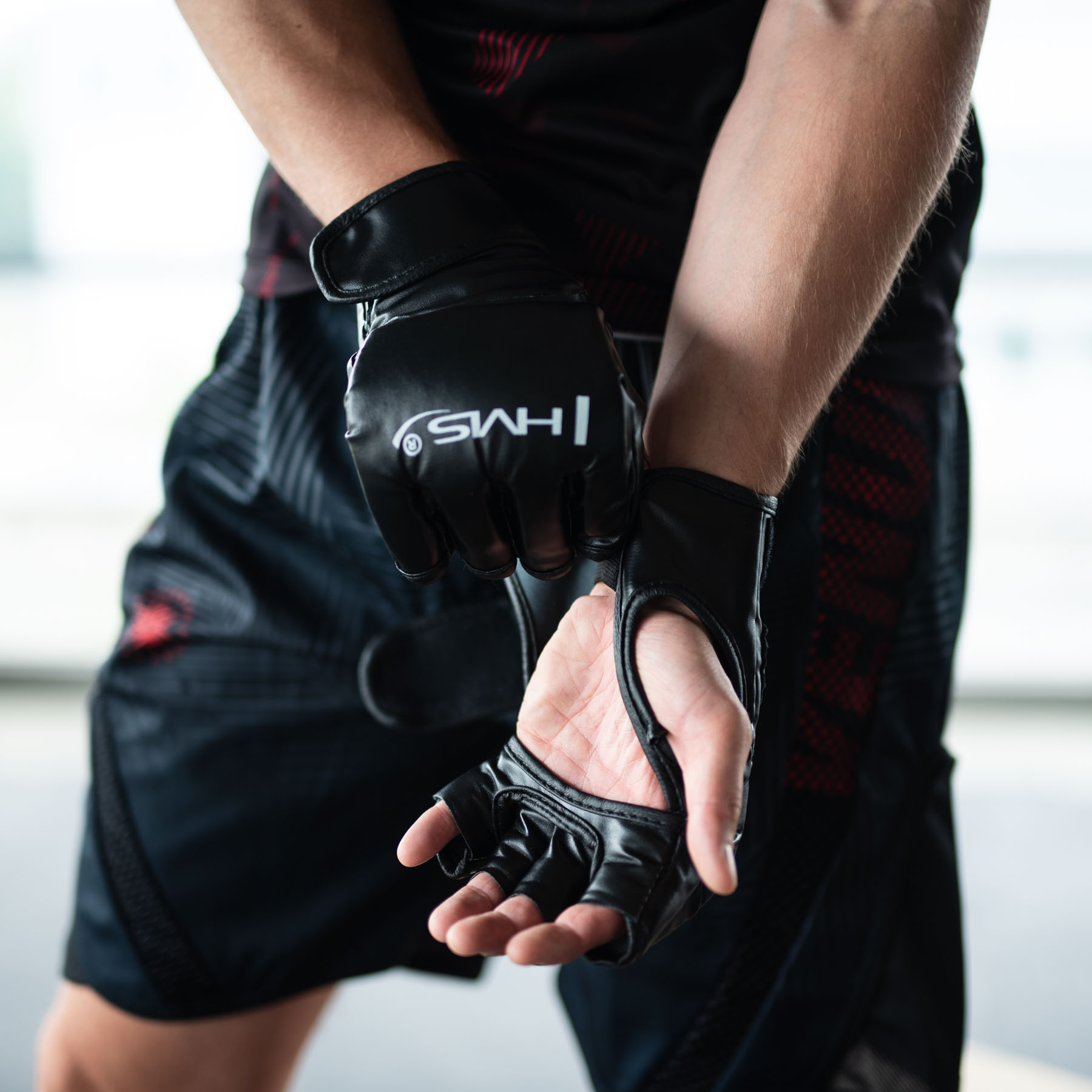 Elektronický modulární boxerský terč HMS TB05 s LED, Bluetooth a rukavicemi (Music Boxing Machine)
