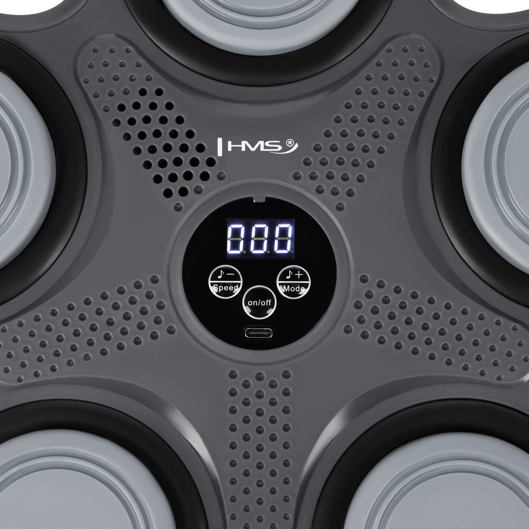 Elektronický boxerský terč HMS TB11 s LED, Bluetooth a rukavicemi (Music Boxing Machine)