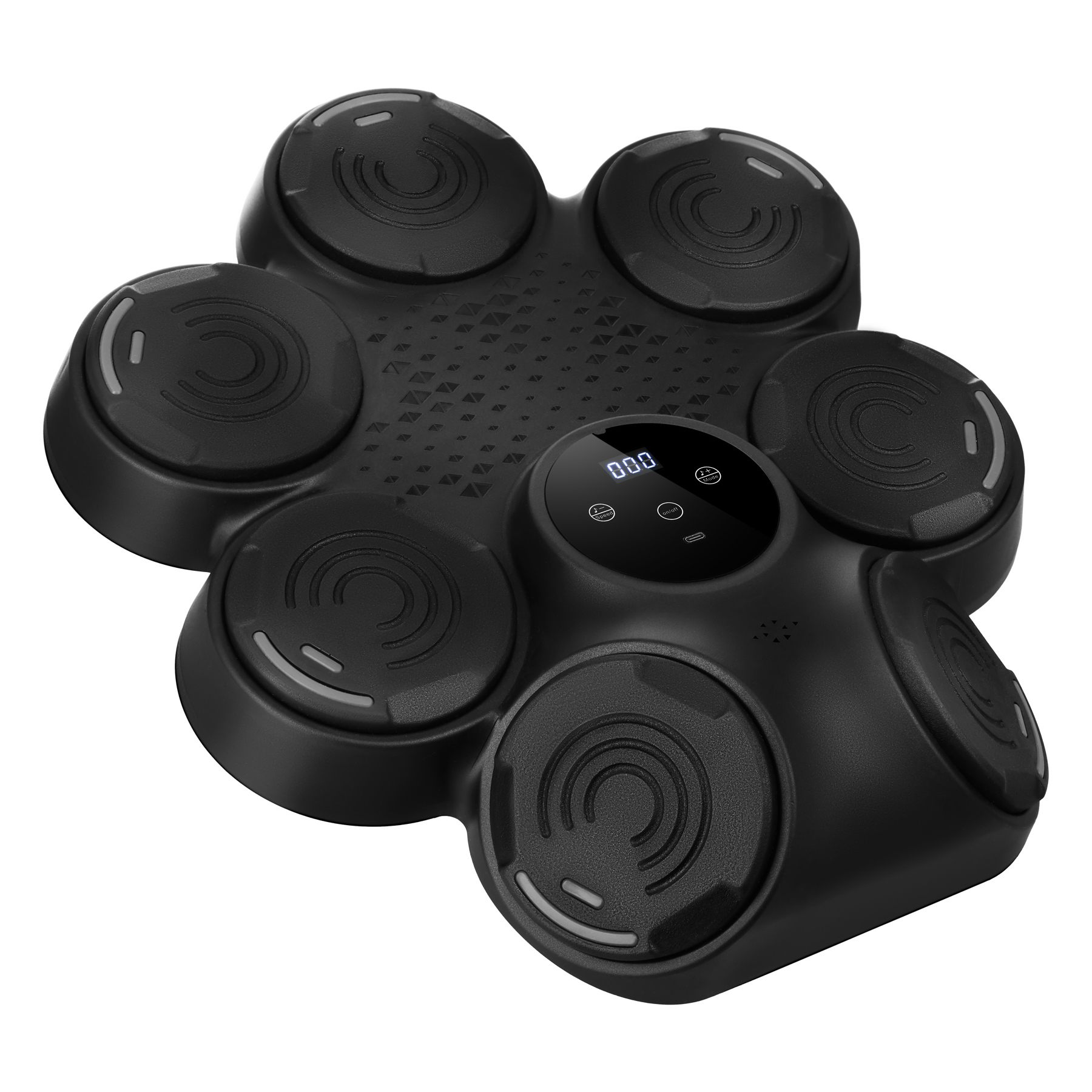 Elektronický boxerský terč HMS TB30 s LED, Bluetooth a rukavicemi (Music Boxing Machine)