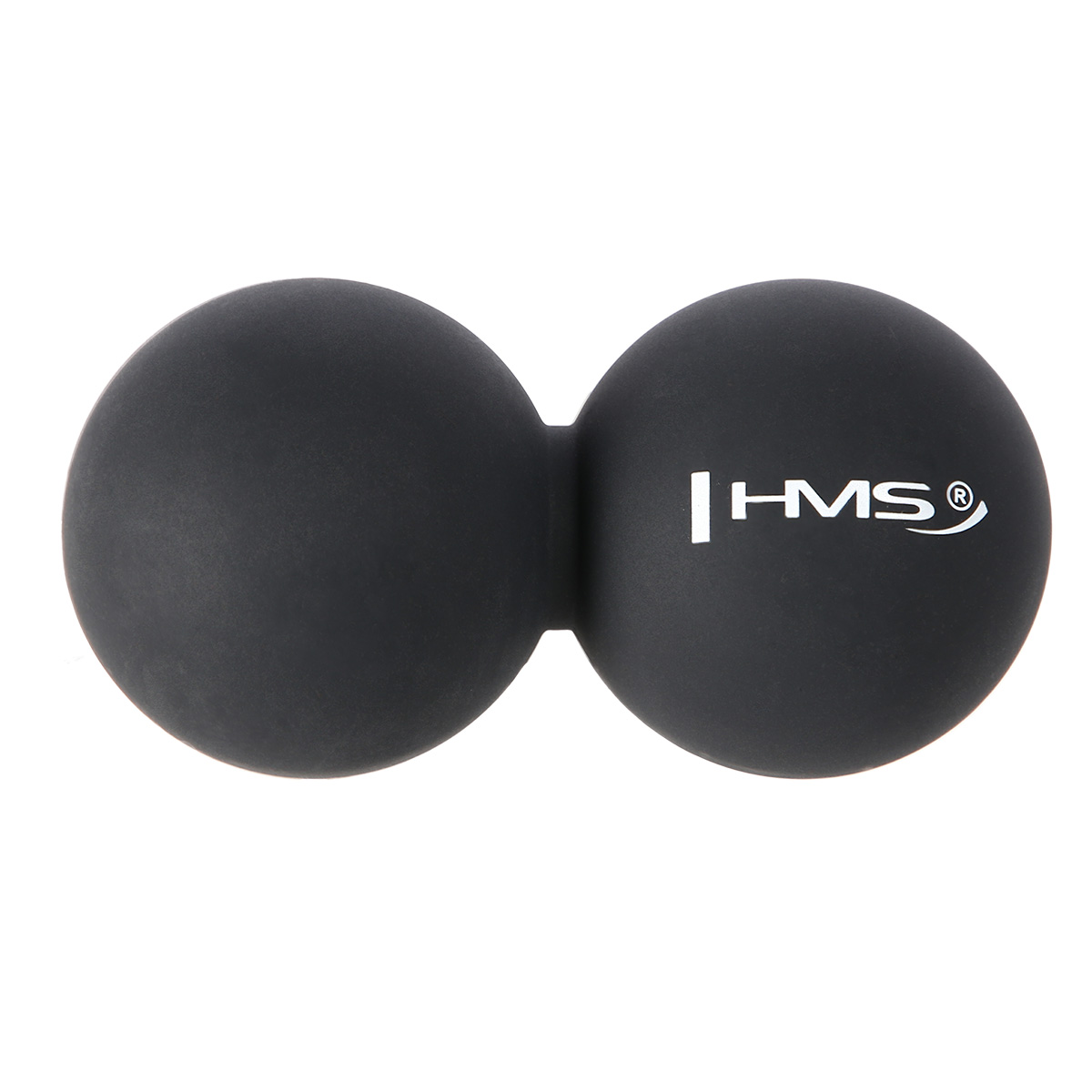 Dvojitý masážní míč HMS BLC02 černý - Lacrosse Ball