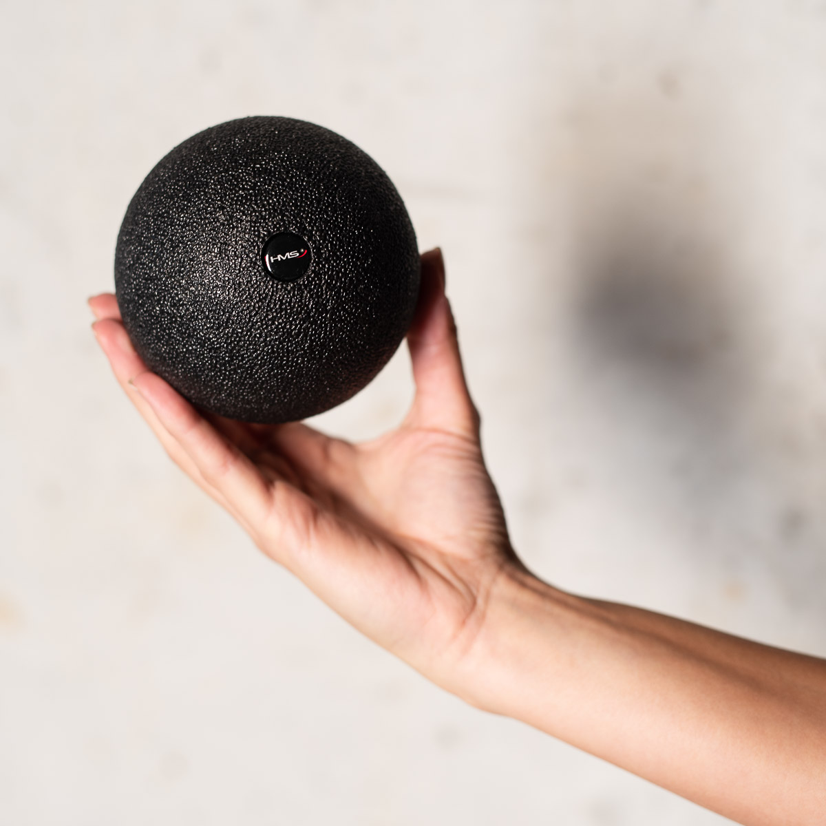Masážní míč HMS BLM01 10 cm - Lacrosse Ball