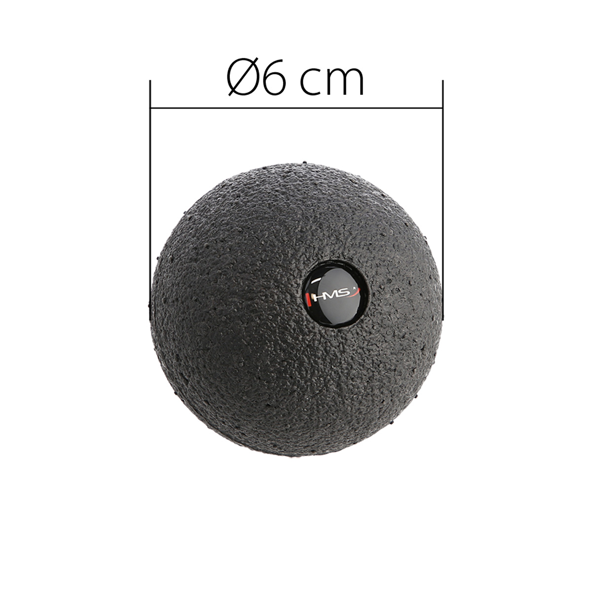 Masážní míč HMS BLM01 6 cm - Lacrosse Ball