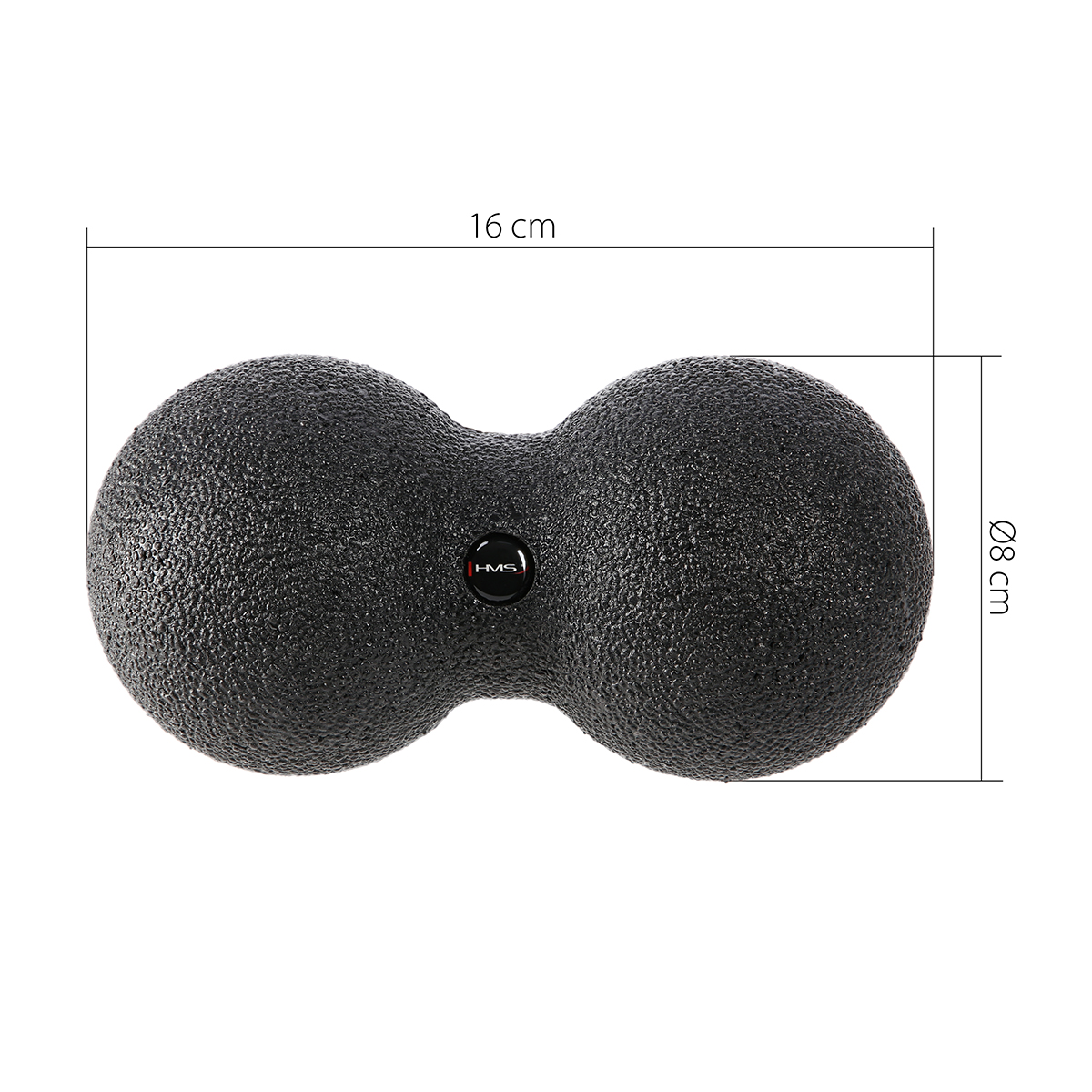 Masážní míč HMS BLM02 8 cm - Lacrosse Ball
