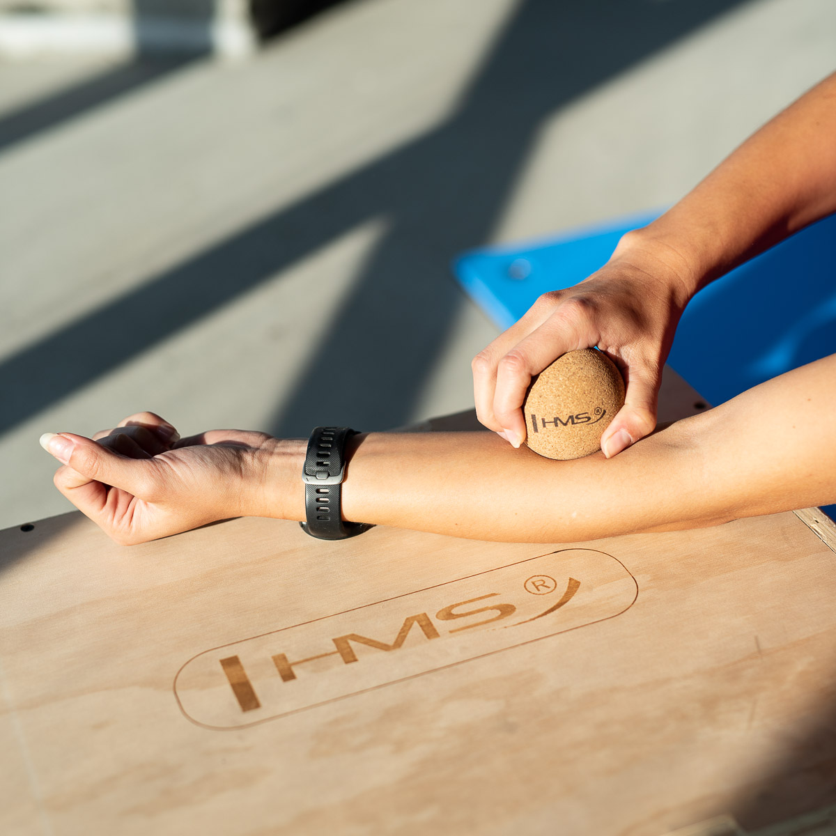 Korkový masážní míč HMS BLW01 - Lacrosse Ball