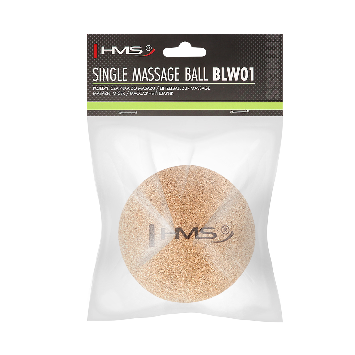 Korkový masážní míč HMS BLW01 - Lacrosse Ball