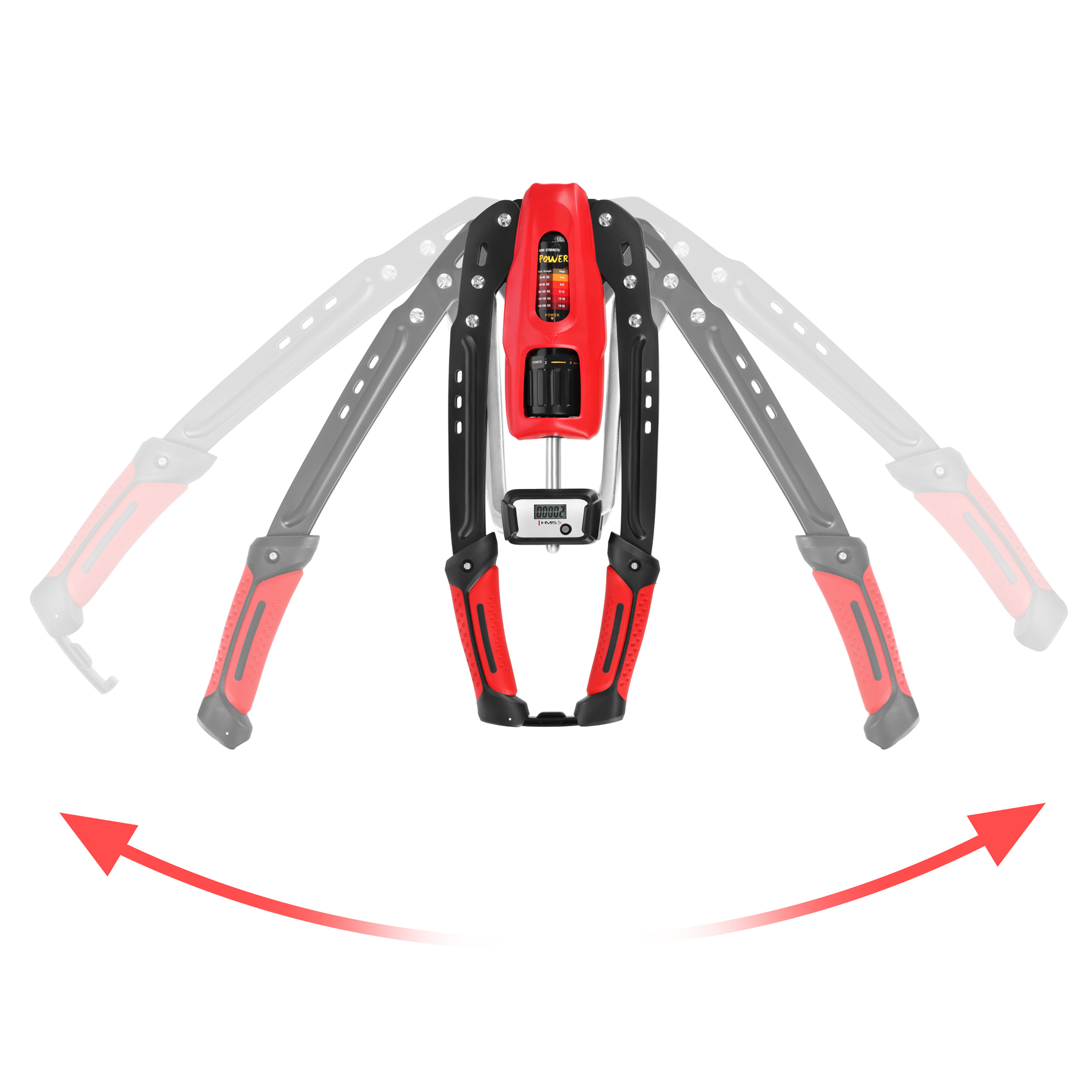 Hydraulický posilovač s počítadlem HMS F1020 Pro
