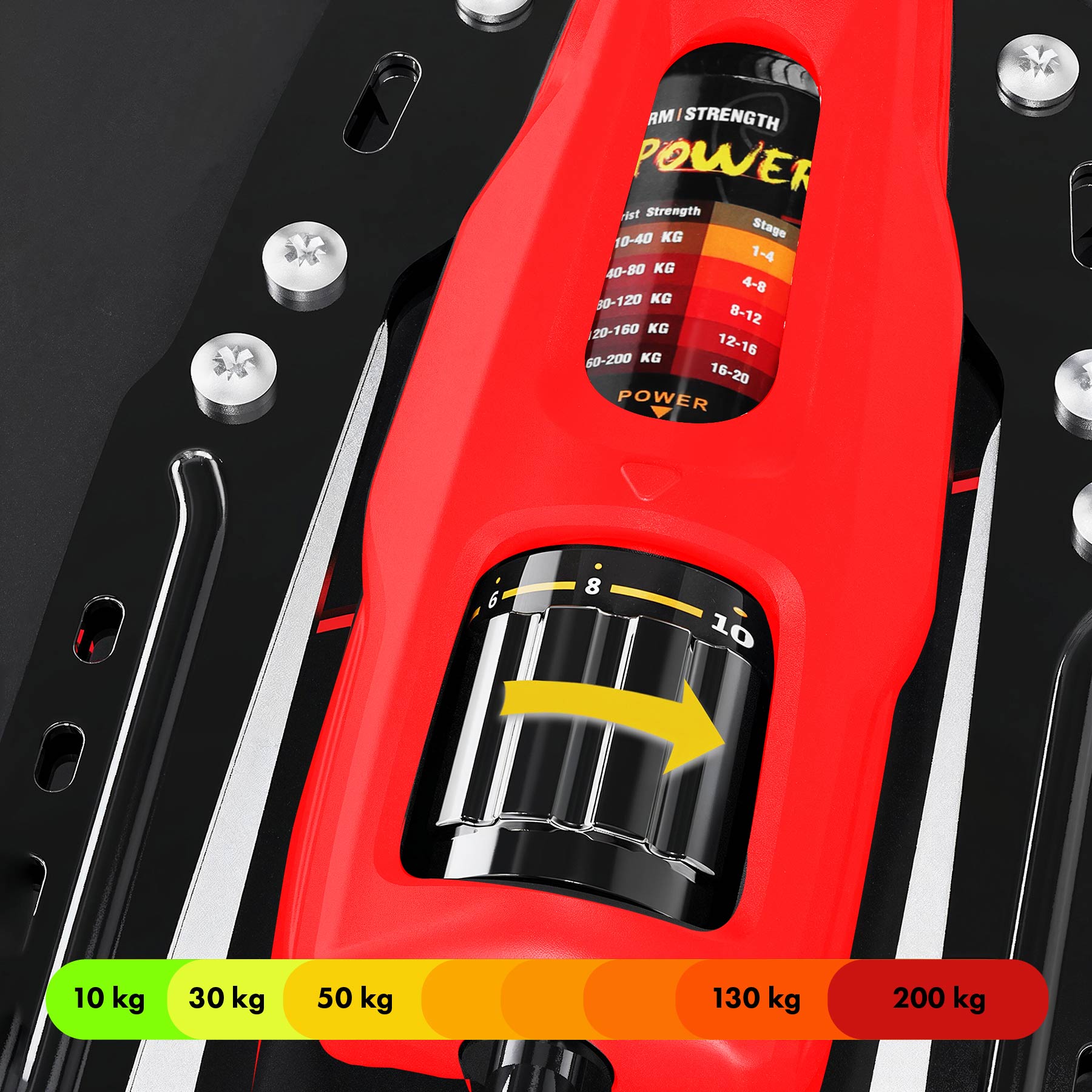 Hydraulický posilovač s počítadlem HMS F1020 Pro