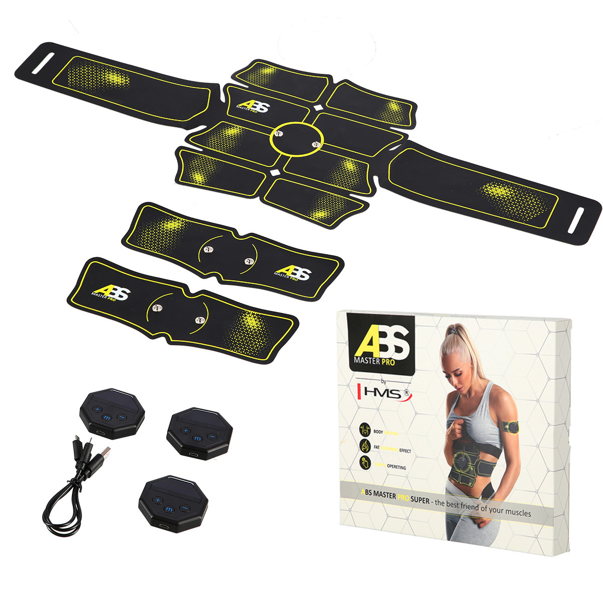 EMS posilovač svalů HMS ABS Master PRO Super