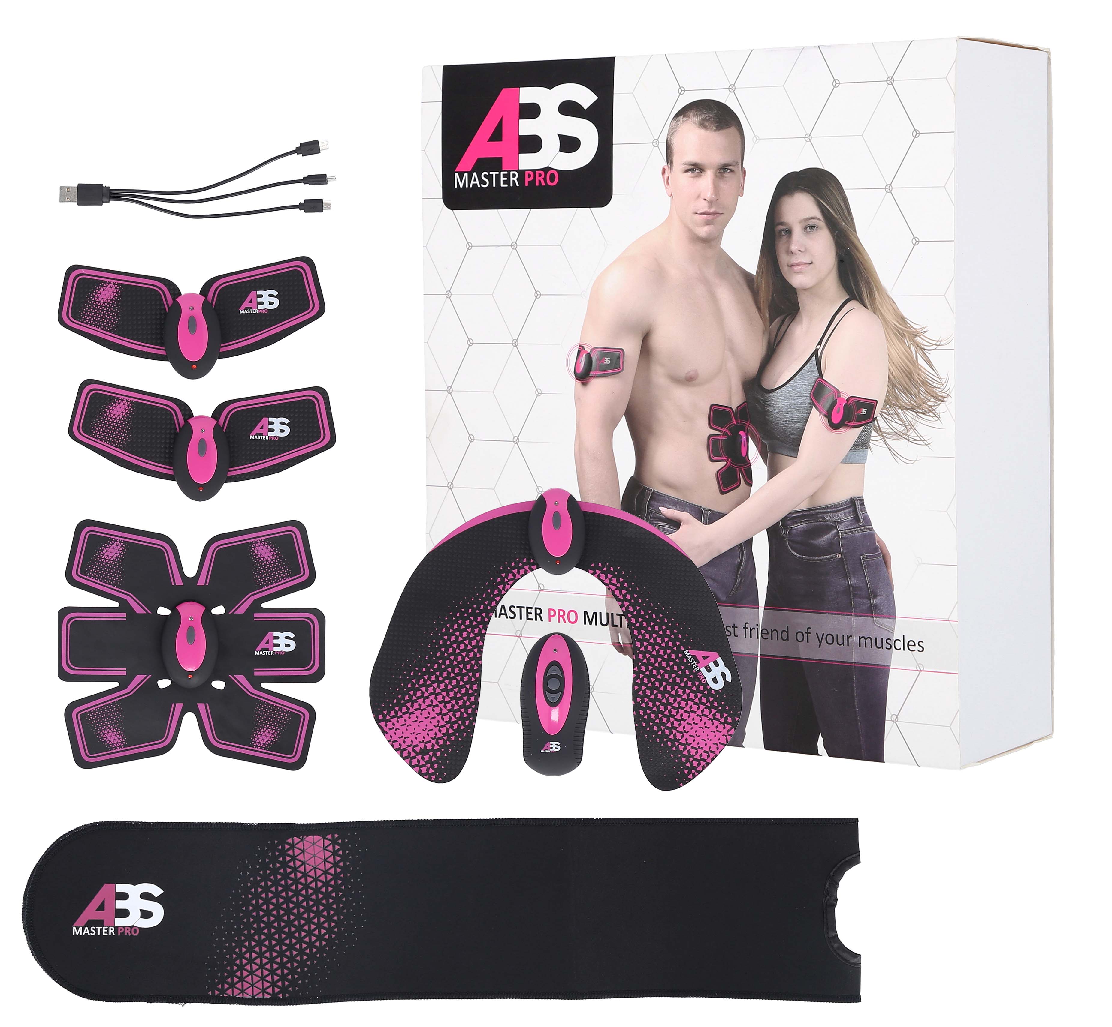 EMS posilovač svalů HMS ABS Master PRO Multiset