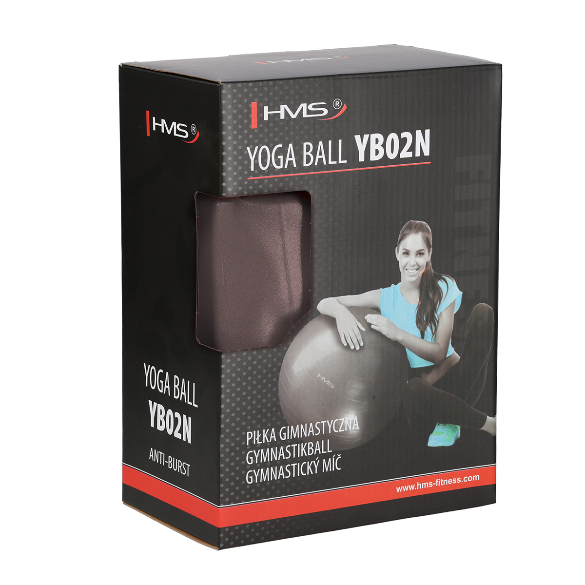 Gymnastický míč HMS YB02N 65 cm bronzový