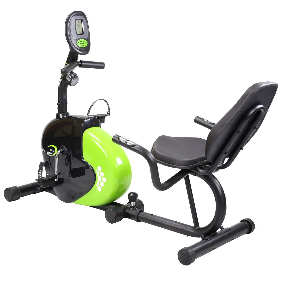 Magnetický recumbent HMS R9259 Plus černo-zelený
