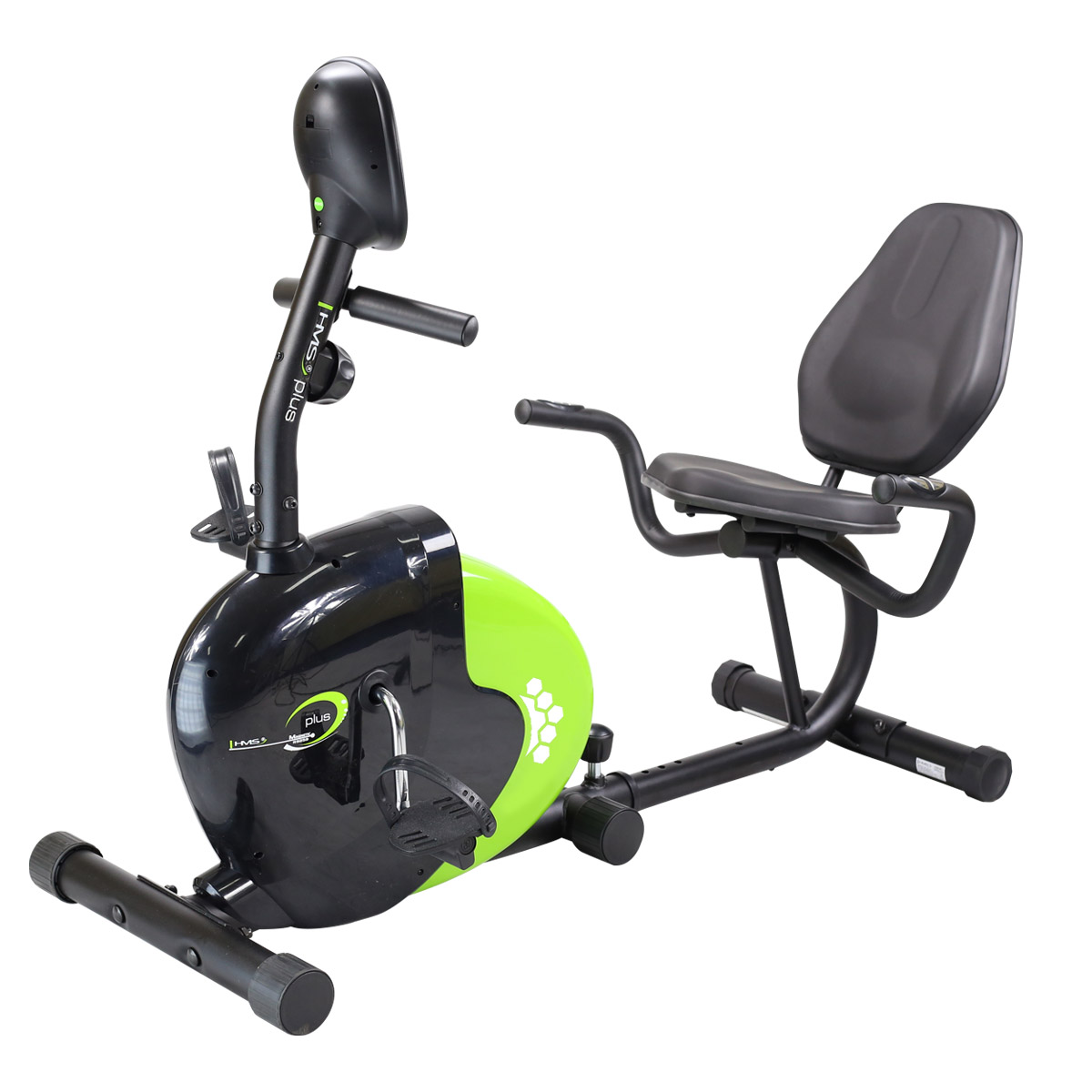Magnetický recumbent HMS R9259 Plus černo-zelený