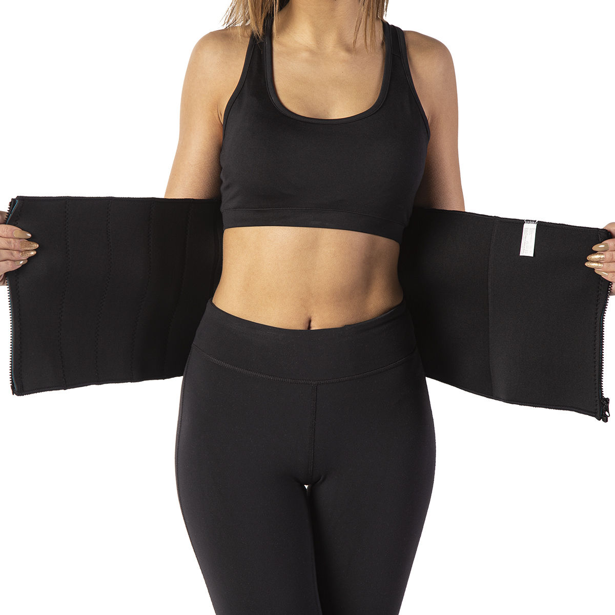 Zeštíhlující bederní pás HMS BR209 modrý