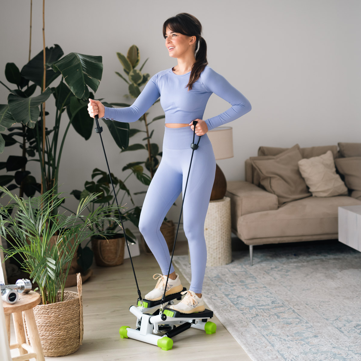 Twist stepper s expandéry HMS S 3033 zelený