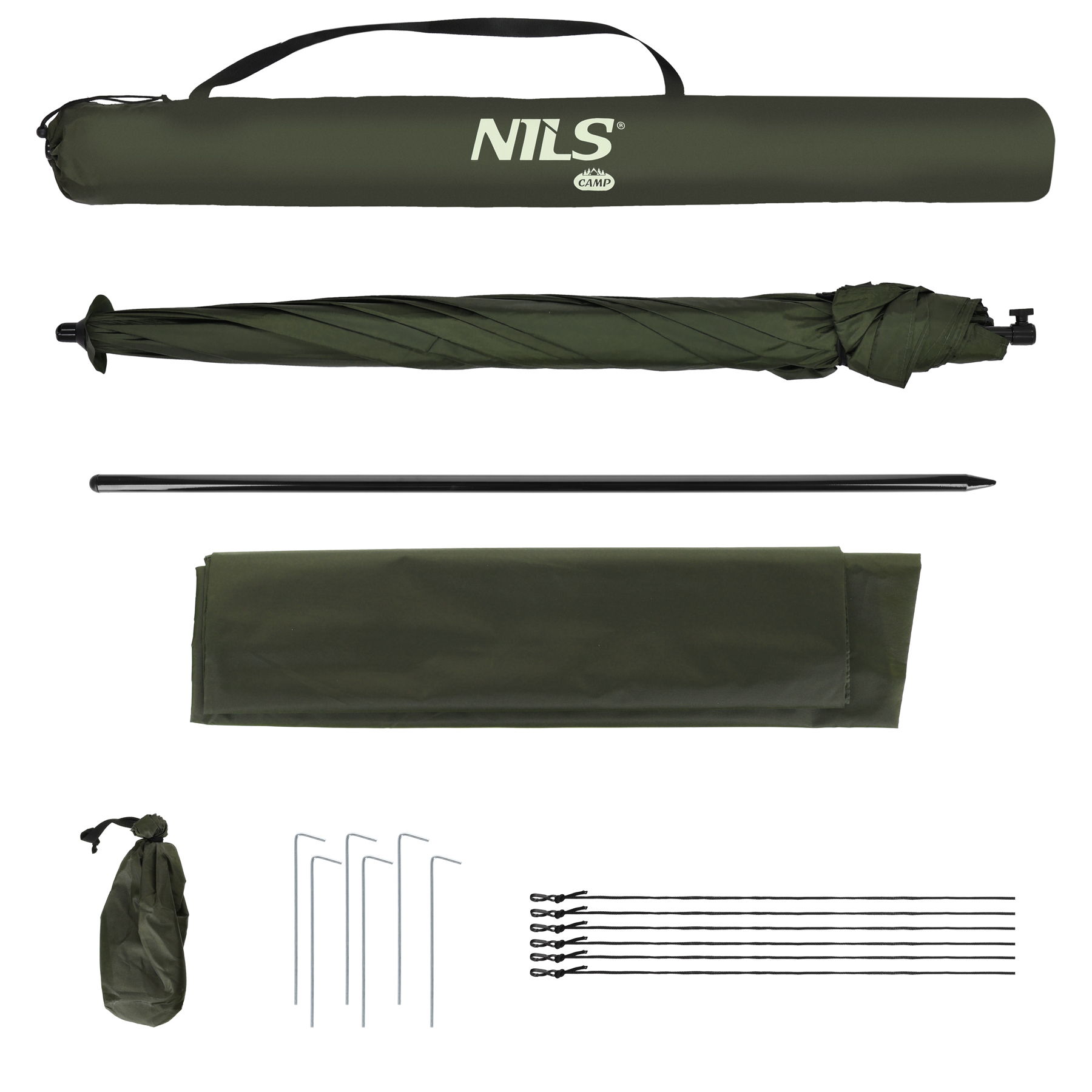 Rybářský deštník s 3/4 bočnicí NILS Camp NC4702