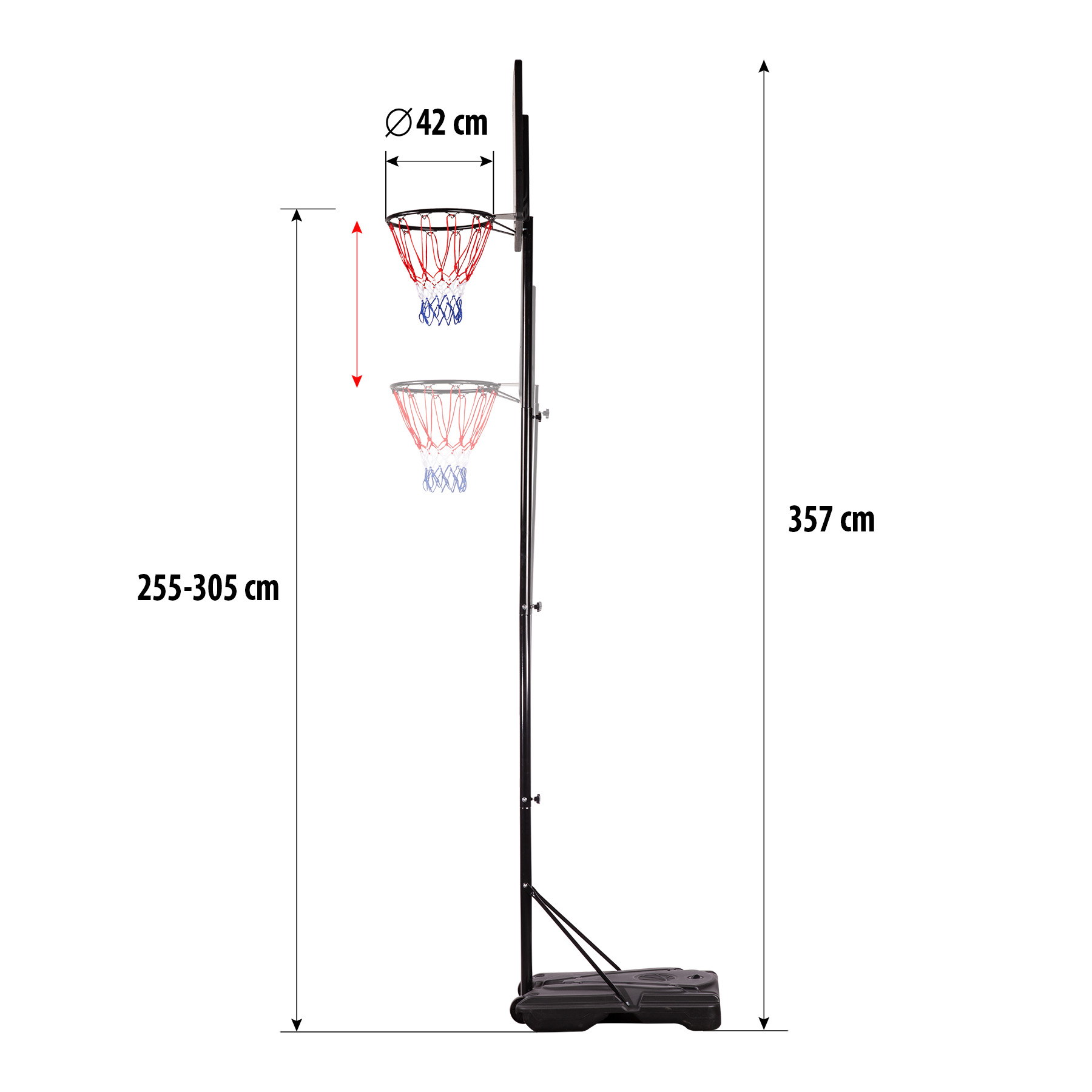 Basketbalový koš NILS ZDK8305